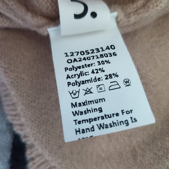 Beige Bow Cropped Bell Sleeve Cardigan Sweater XS coquette romantic dollcore - Picture 3 of 7